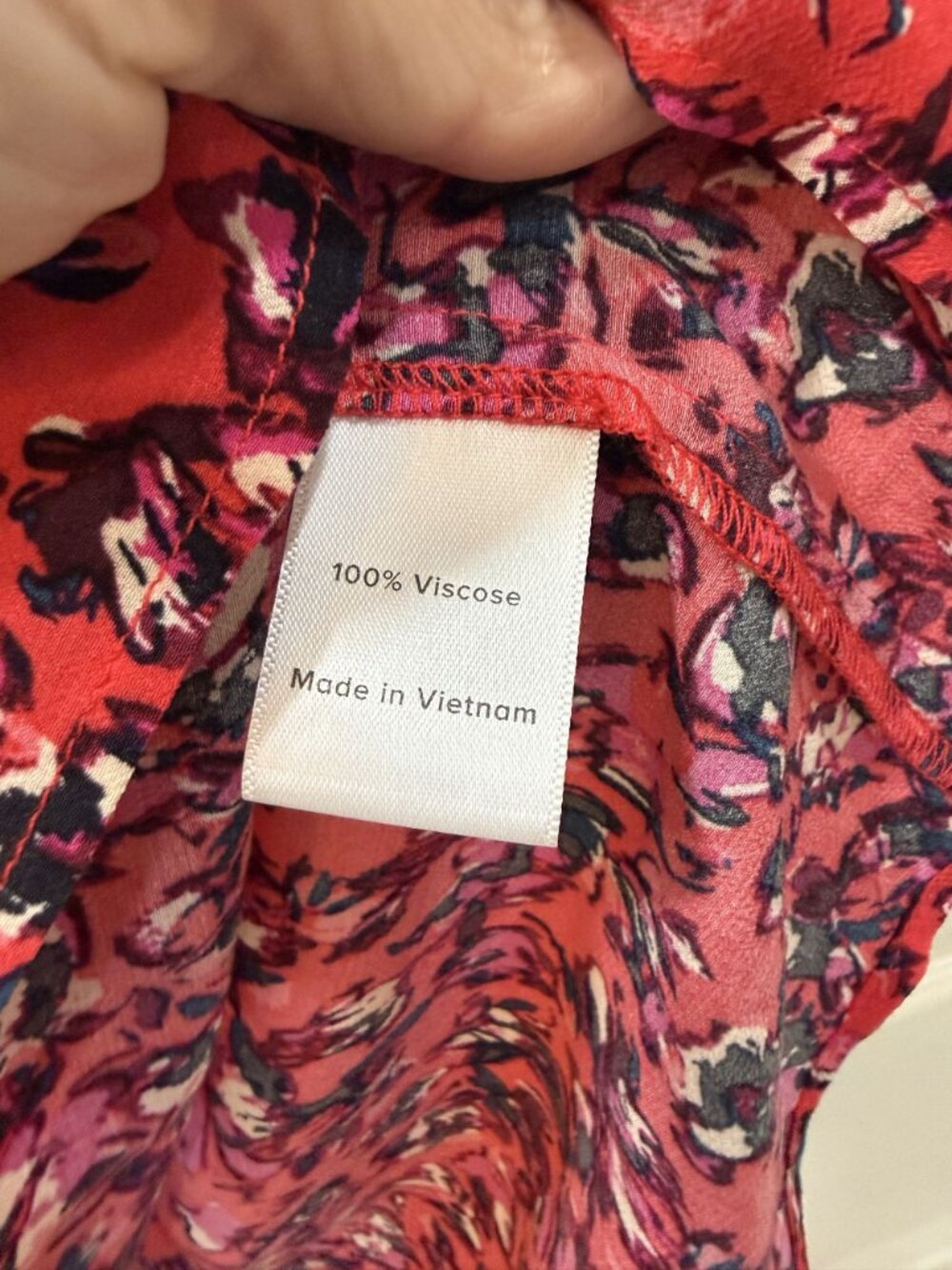 Evereve EUC Maeve Floral Top in Multifloral-Size S - Picture 6 of 6